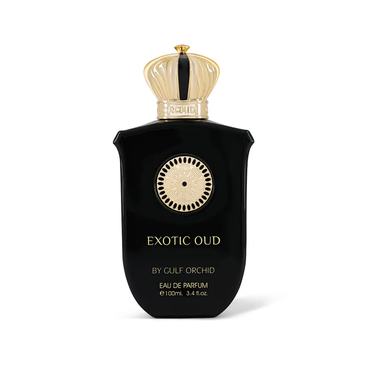 Exotic Oud by Gulf Orchid Eau de Parfum 100ml bottle front view