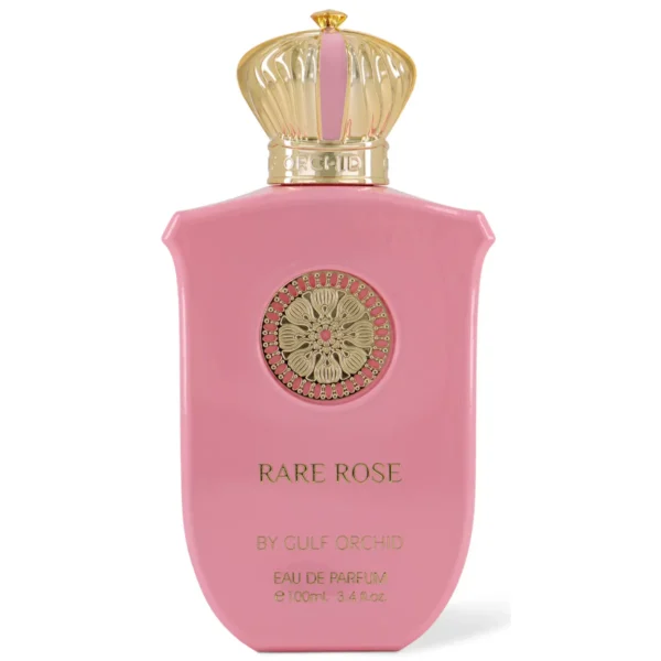 Rare Rose by Gulf Orchid Eau de Parfum 100ml bottle front view
