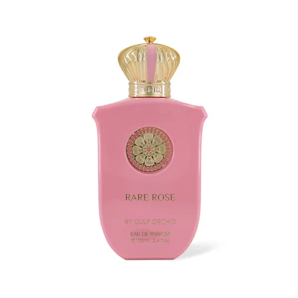 Rare Rose by Gulf Orchid Eau de Parfum 100ml bottle front view