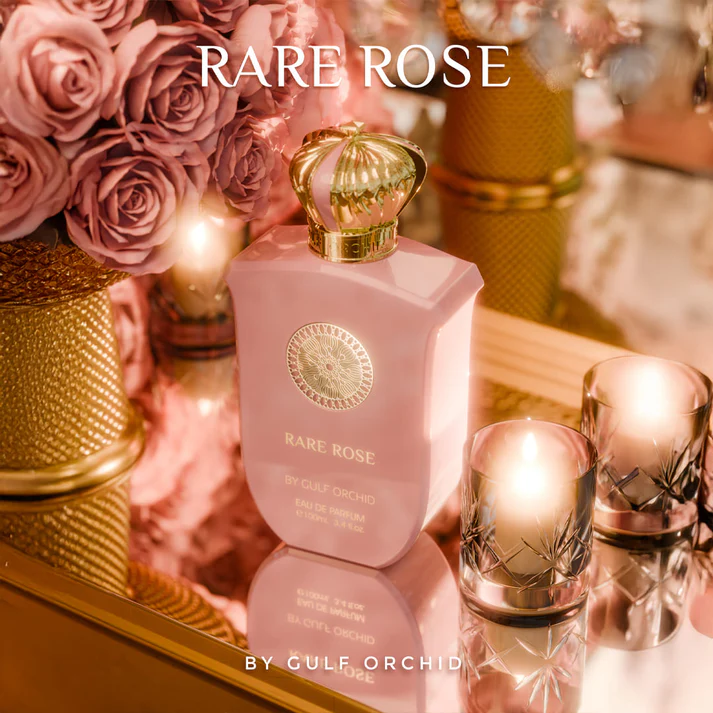Rare Rose Gulf Orchid rose coffee top notes