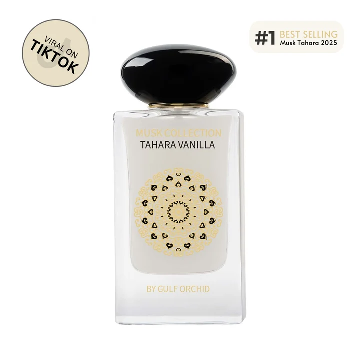 Tahara Vanilla Musk Eau de Parfum 60ml front view bottle