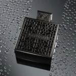 Rayhaan Obsidian men’s woody leather perfume 100ml packaging