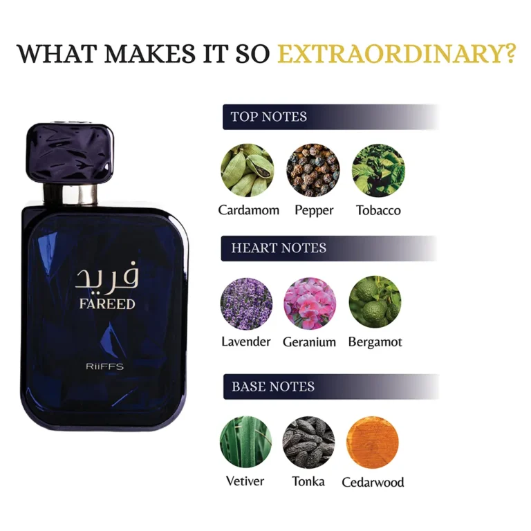 Fareed by Riiffs 100ml elegant woody perfume Bahrain