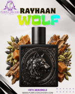 Rayhaan Wolf 100ml bottle centered on a clean white background