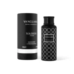 Authentic Maison Asrar Vanguard fragrance captured in bright, high-end lighting.