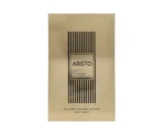 Unisex luxury fragrance Arabiyat Prestige Aristo 100ml on a plain white backdrop with no podium.