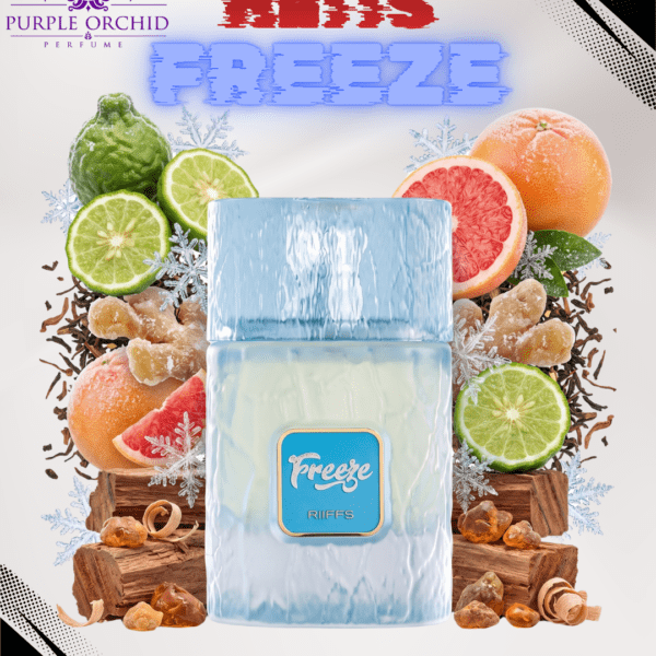 Riiffs Freeze Eau de Parfum 100ml Notes - Purple Orchid Perfume Bahrain