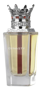 Lattafa Dynasty 100ml bottle centered on a pristine clean background.