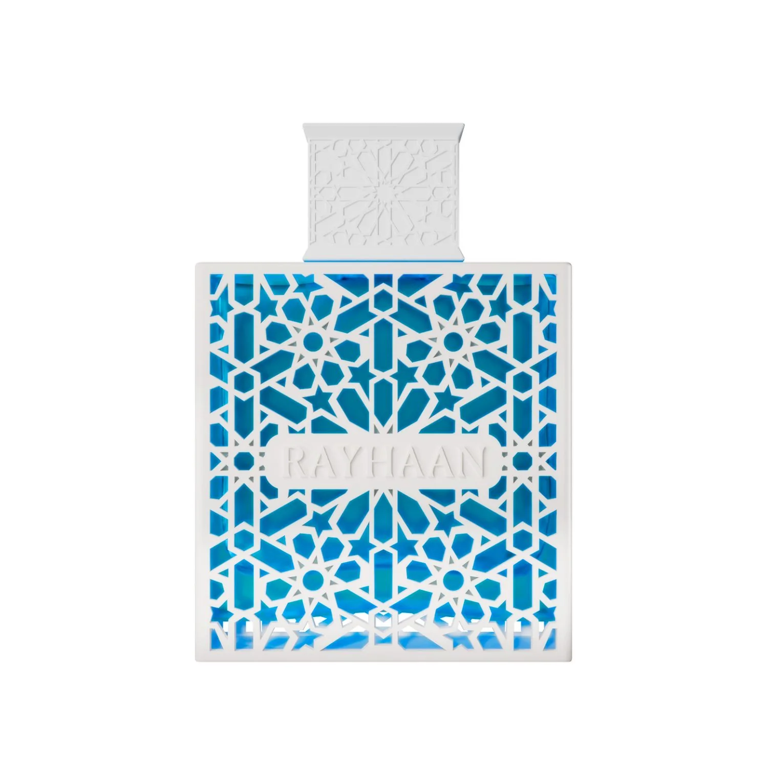Rayhaan Azul Rayhaan Azul 100ml bottle centered on a pristine clean background.
